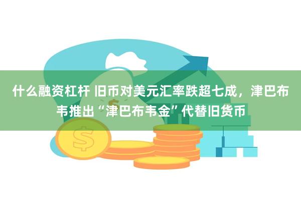 什么融资杠杆 旧币对美元汇率跌超七成，津巴布韦推出“津巴布韦金”代替旧货币